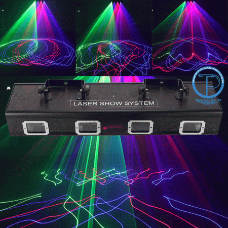 لیزر چهار کانال چهار رنگ RGB
